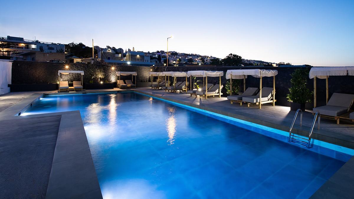 The Noverian Bios Santorini Boutique Hotel Fira  Exterior foto
